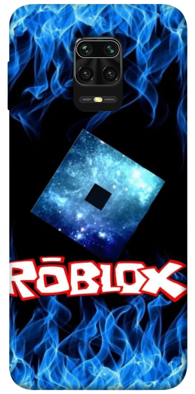 Чехол на Xiaomi Redmi Note 9s / Note 9 Pro / Note 9 Pro Max Roblox Galaxy Flame Logo фото 1 из 1