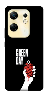 Чехол на Infinix Zero 30 4G Green Day logo фото 1 Чехол на Infinix Zero 30 4G Green Day logo фото 1 из 1