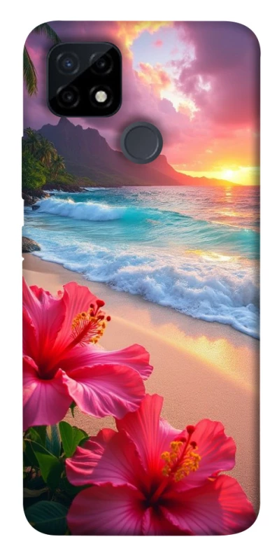 Чехол на Realme C12 Flowers v21 фото 1 из 1