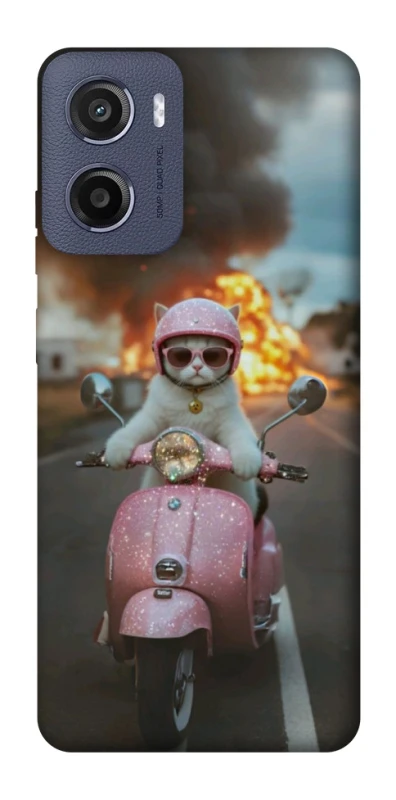 Чехол на Motorola Moto E15 Exploding Kittens ver.3 фото 1 из 1