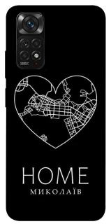 Чехол на Xiaomi Redmi Note 11 (Global) / Note 11S Миколаїв Home фото 1 из 1