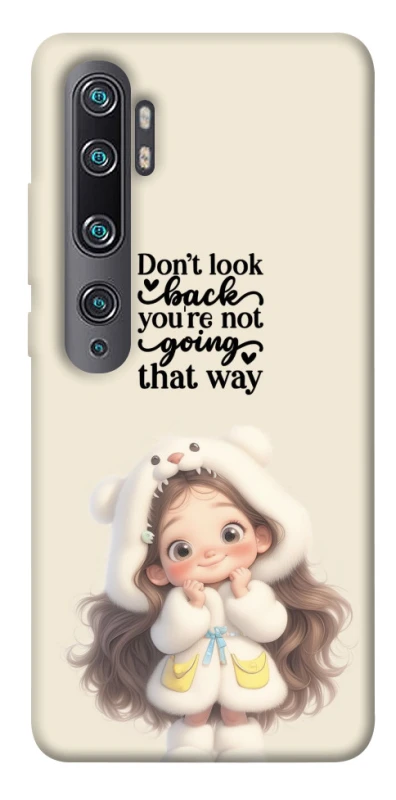 Чохол на Xiaomi Mi Note 10 / Note 10 Pro / Mi CC9 Pro Don't look back фото 1 з 1