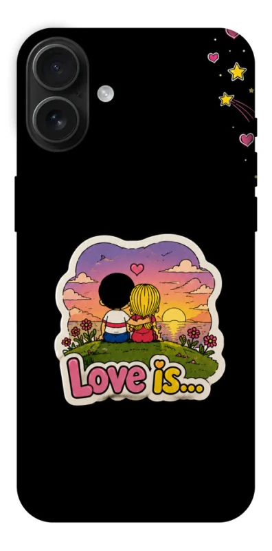 Чохол на Apple iPhone 16 Plus Love is ver.5 фото 1 з 1