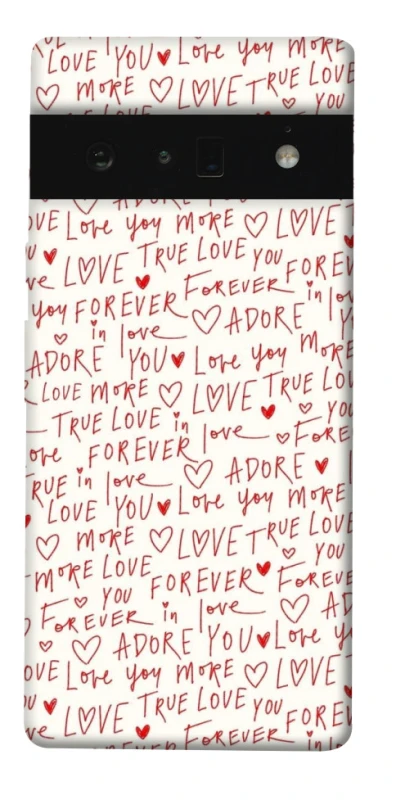Чехол на Google Pixel 6 Pro Love aesthetic ver.4 фото 1 из 1