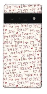 Чохол на Google Pixel 6 Pro Love aesthetic ver.4 фото 1 з 1