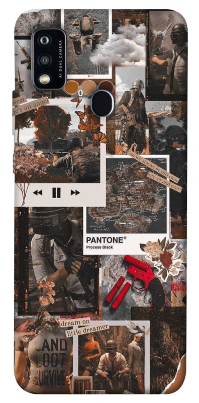 Чохол на ZTE Blade A51 PUBG Collage фото 1 з 1