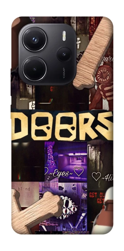 Чохол на Xiaomi Redmi Note 14 5G Roblox doors dark mode фото 1 з 1