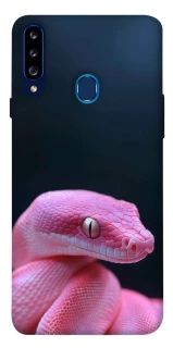 Чохол на Samsung Galaxy A20s Рожева змія фото 1 з 1