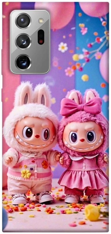 Чохол на Samsung Galaxy Note 20 Ultra Labubu twins ver.2 фото 1 з 1