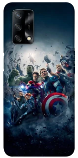 Чохол на Oppo A74 4G Marvel heroes фото 1 з 1