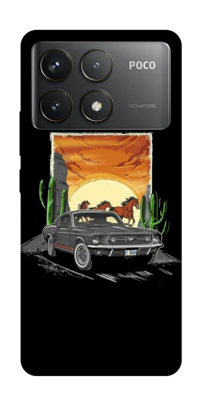 Чохол на Xiaomi Poco F6 Pro Mustang ver.3 фото 1 з 1