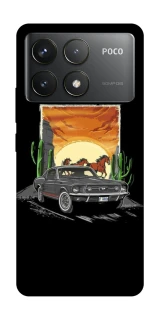 Чехол на Xiaomi Poco F6 Pro Mustang ver.3 фото 1 из 1