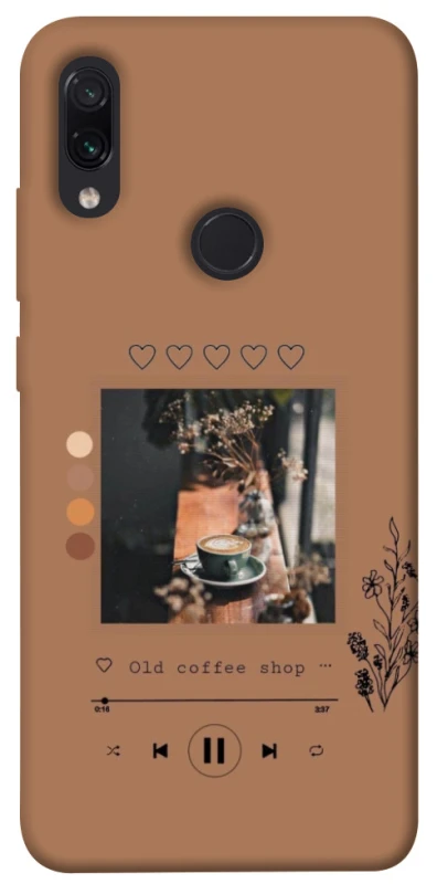 Чехол на Xiaomi Redmi Note 7 / Note 7 Pro / Note 7s Coffee player фото 1 из 1