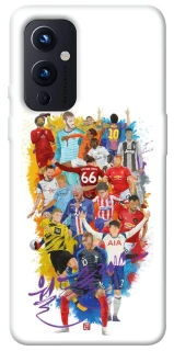 Чехол на OnePlus 9 Football Abstract v2 фото 1 из 1