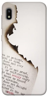 Чехол на Samsung Galaxy A10 (A105F) Стихи фото 1 из 1