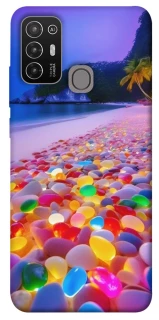 Чохол на ZTE Blade A52 Каміння світиться на березі фото 1 з 1