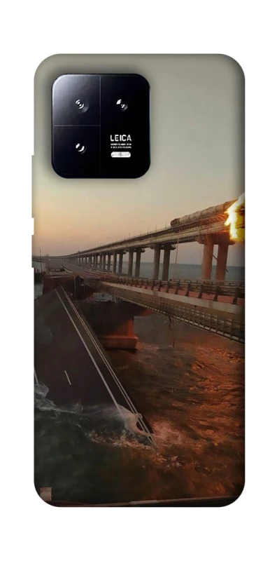 Чехол на Xiaomi 13 Крымский мост устал фото 1 из 1