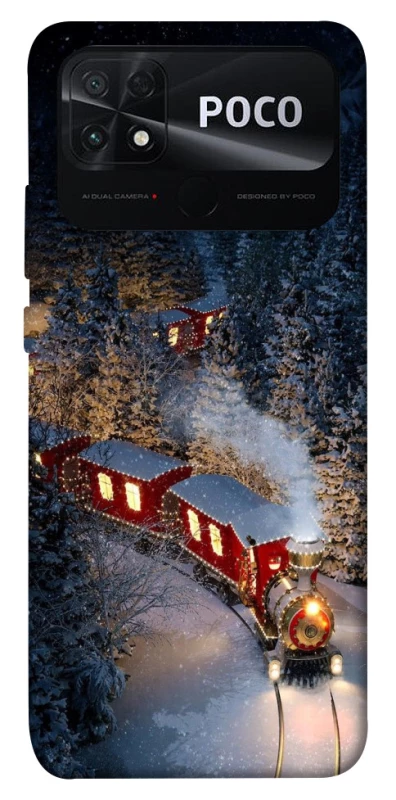 Чохол на Xiaomi Poco C40 Новорічний v15 фото 1 з 1