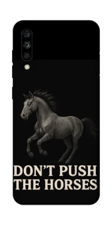 Чехол на ZTE Blade A7s (2019) Don't push the horses фото 1 из 1
