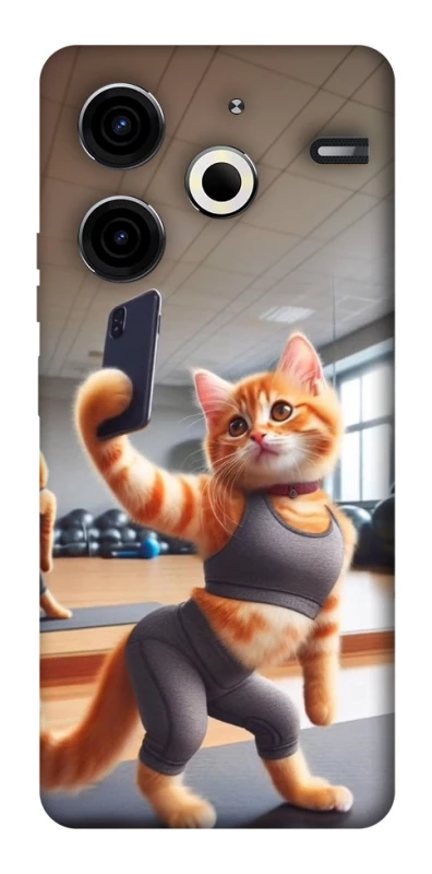 Чехол на TECNO Pova 6 Neo (LI6) Кошечка фото 1 из 1