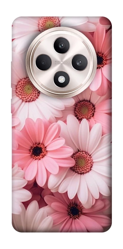 Чехол на Oppo Reno 12 F 4G/5G Розовые цветы v2 фото 1 из 1