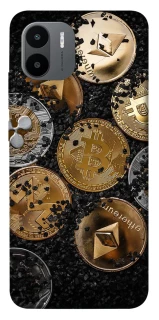 Чехол на Xiaomi Redmi A1+ / Poco C50 / A2+ Many coins v2 фото 1 из 1