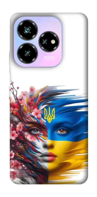 Чохол на ZTE Nubia V60 Desing Flowering Ukraine фото 1 з 1