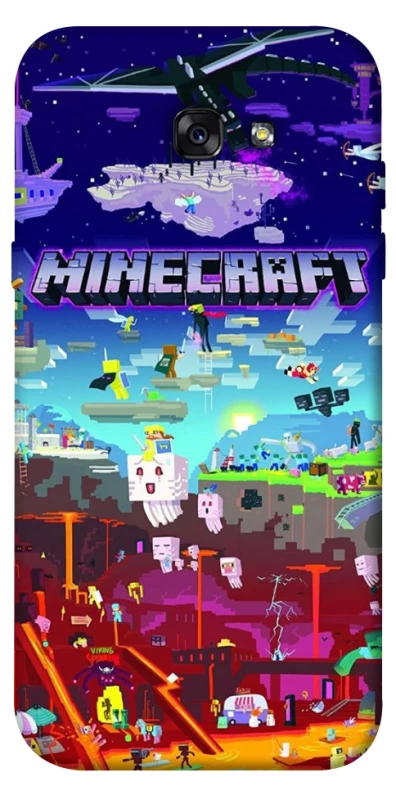 Чохол на Samsung A720 Galaxy A7 (2017) Minecraft world фото 1 з 1