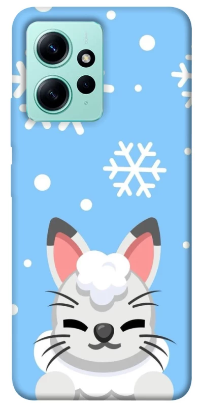 Чохол на Xiaomi Redmi Note 12 4G Adopt Me Snow Kitty Smile фото 1 з 1