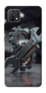 Чехол на Oppo A15s / A15 Mechanic фото 1 из 1