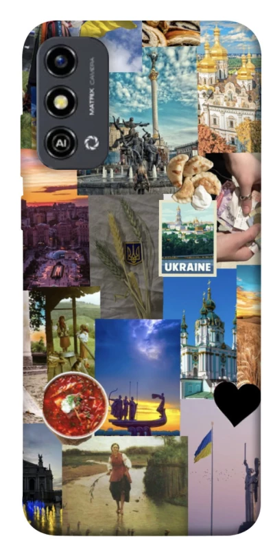 Чохол на ZTE Blade A53 Ukraine style ver.1 фото 1 з 1