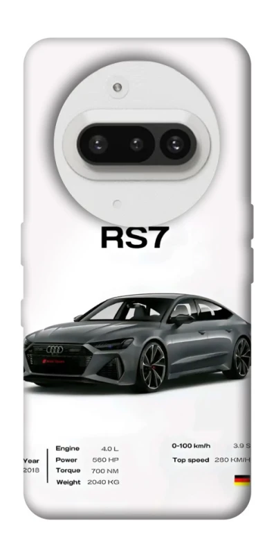 Чехол на Nothing Phone (3a) Audi RS7 фото 1 из 1