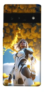 Чохол на Google Pixel 6 Pro Cyber space girl ver.3 фото 1 з 1