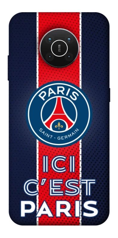 Чохол на Nokia X10 / X20 FC PSG v1 фото 1 з 1