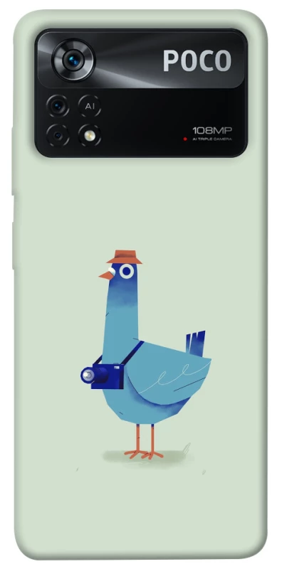 Чохол на Xiaomi Poco X4 Pro 5G Голуб-детектив фото 1 з 1