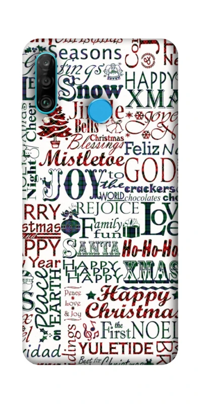 Чохол на Huawei P30 lite Christmas mood ver.3 фото 1 з 1