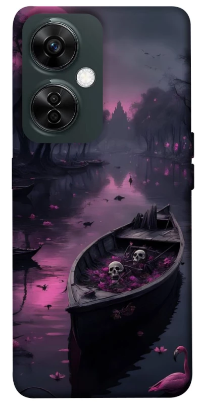 Чохол на OnePlus Nord CE 3 Lite Boat and flamingo фото 1 з 1