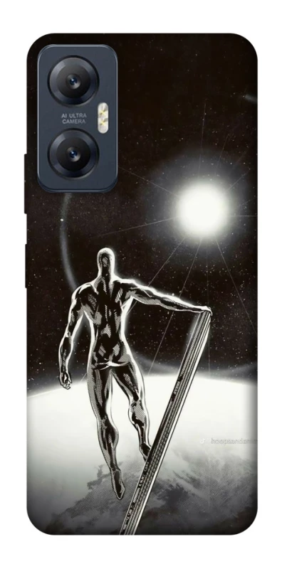 Чохол на Infinix Hot 20 5G Срібний серфер фото 1 з 1