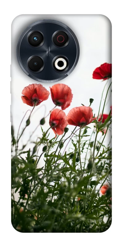 Чохол на TECNO Spark 30 Pro (KL7) Поле маків фото 1 з 1