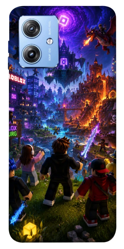 Чохол на Motorola Moto G84 Roblox aesthetics ver.12 фото 1 з 1
