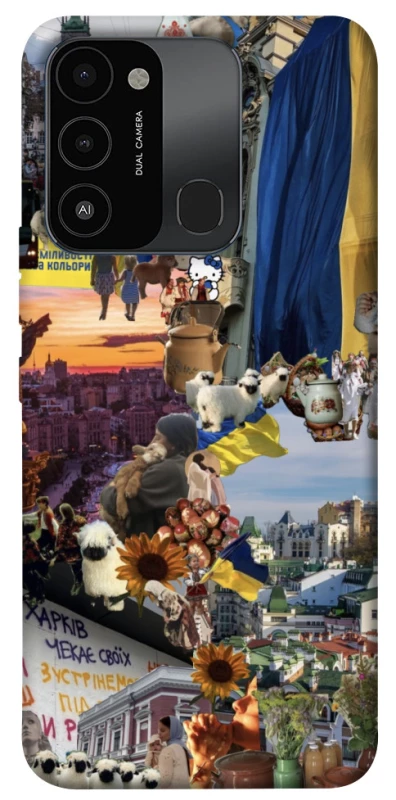Чехол на TECNO Spark 8C Ukraine style ver.2 фото 1 из 1