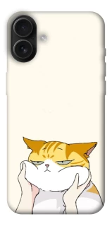 Чехол на Apple iPhone 16 Plus Cat bun фото 1 из 1