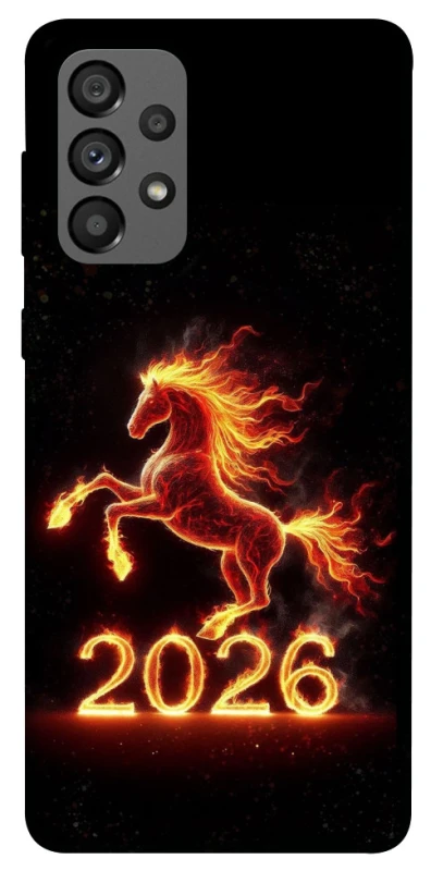 Чохол на Samsung Galaxy A73 5G Red Fire Horse ver.1 фото 1 з 1
