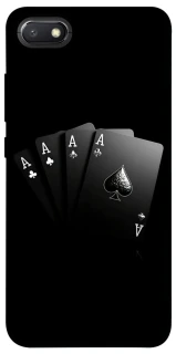 Чохол на Xiaomi Redmi 6A Black Cards фото 1 з 1