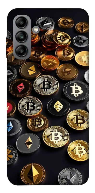 Чохол на Samsung Galaxy A04s Many coins фото 1 з 1