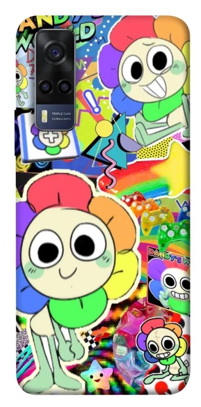 Чохол на Vivo Y53s Dandy world collage фото 1 з 1