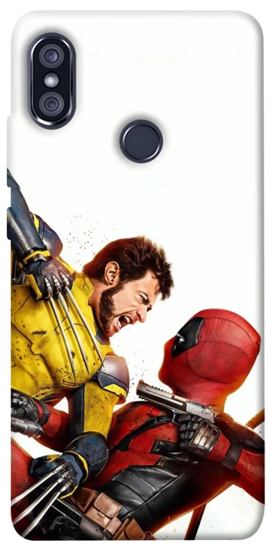 Чехол на Xiaomi Redmi Note 5 Pro / Note 5 (AI Dual Camera) Deadpool and Wolverine фото 1 из 1
