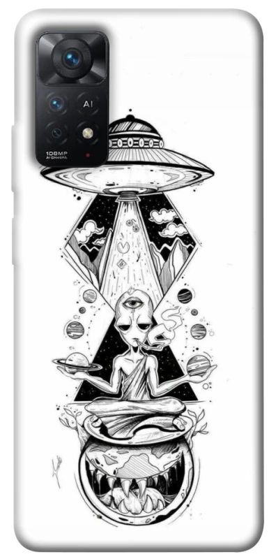 Чехол на Xiaomi Redmi Note 11 Pro 4G/5G Tattoo ver.4 фото 1 из 1