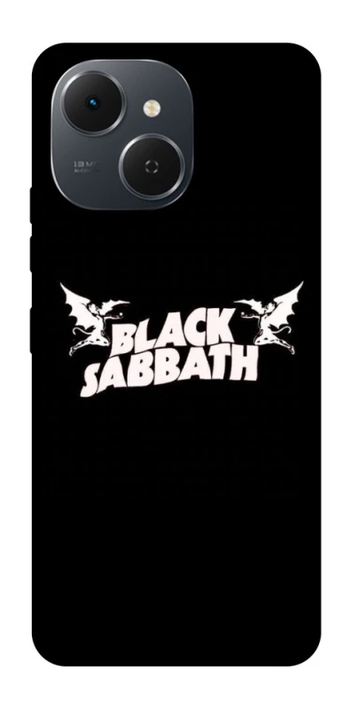 Чехол на TECNO Spark 40C Black Sabbath logo ver.2 фото 1 из 1