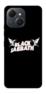 Чехол на TECNO Spark 40C Black Sabbath logo ver.2 фото 1 из 1